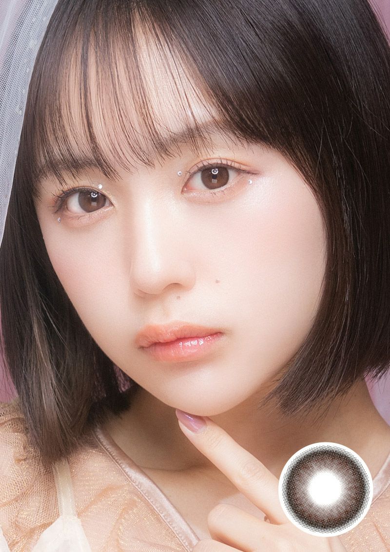 ウルルモ チョコリングブラウン 14.5mm | カラコンメーカー Sweet