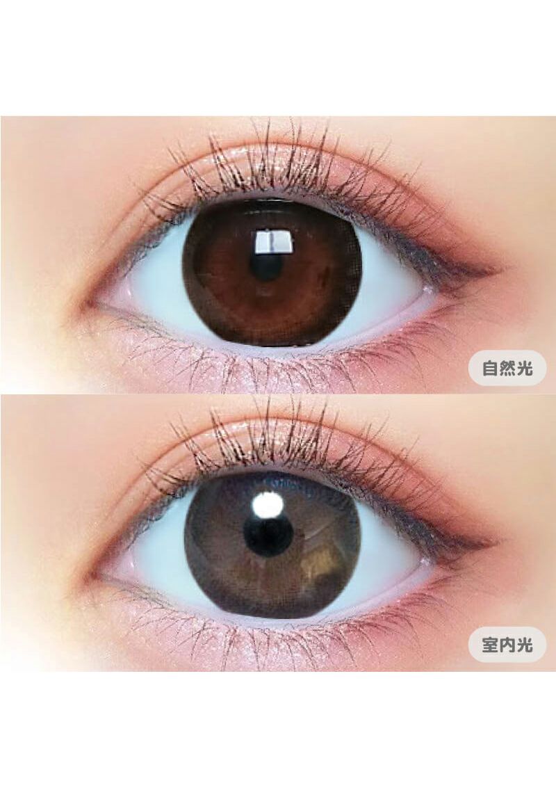 モテコン マンスリー モカブラウン 14.2mm | カラコンメーカー Sweet